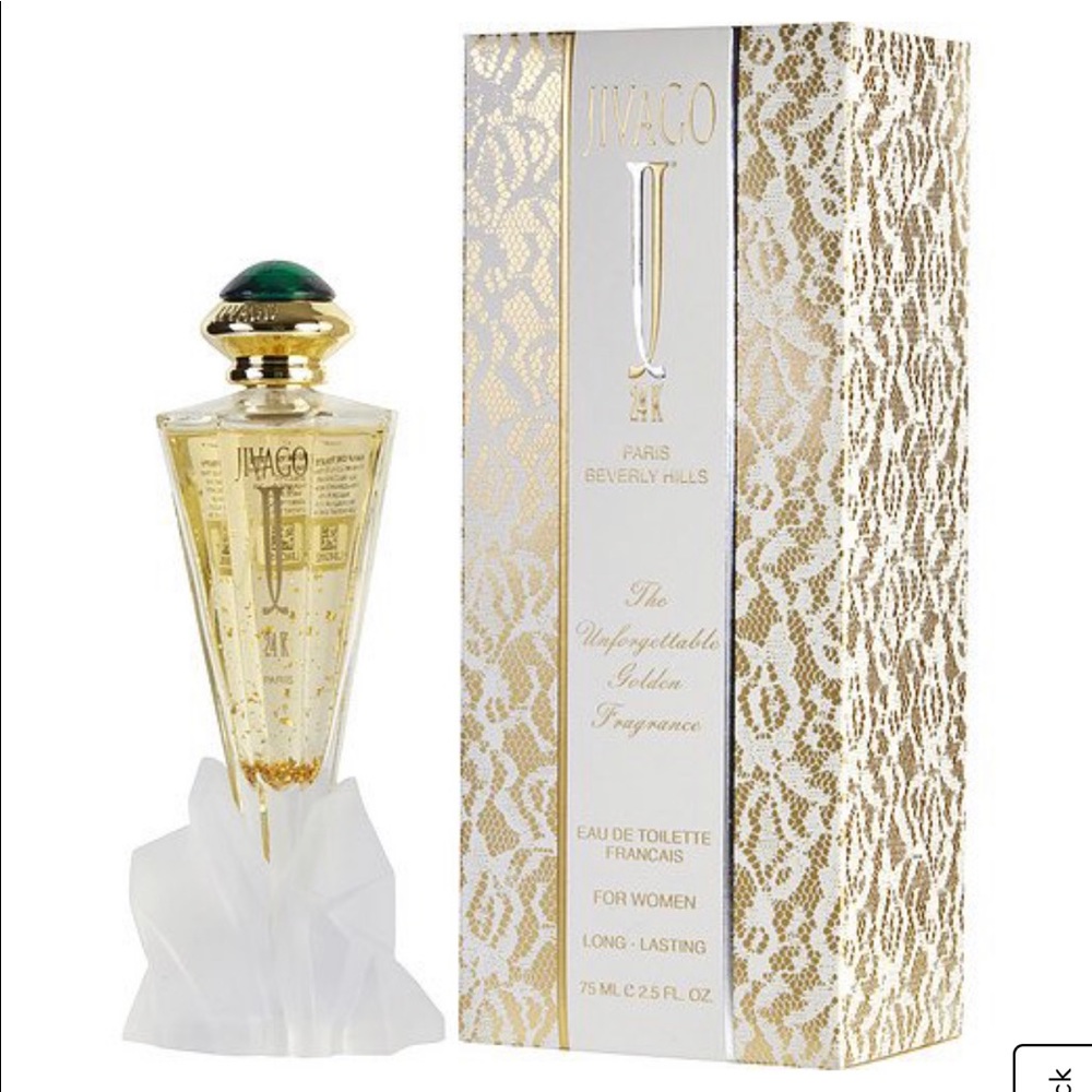 Jivago 💎Neiman Marcus 2.5 ounce 24k Gold SOLD OUT Perfume BNIB